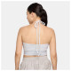 Nike Γυναικεία αμάνικη μπλούζα Sportswear Chill Terry Cropped French Terry Halter Top Nike Γυναικεία αμάνικη μπλούζα Sportswear Chill Terry Cropped French Terry Halter Top